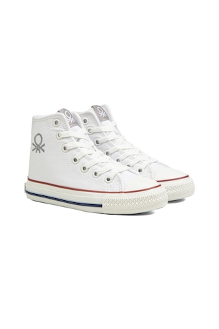 Benetton BN-90686-3409 Beyaz - Çocuk Spor Ayakkabı 36173