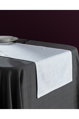 Madame Coco Pradines Runner - Beyaz - 45x160 Cm 8684427113912 Beyaz