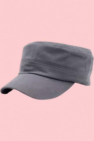 Tezzgelsin Unisex Pamuklu Castro Şapka Gri