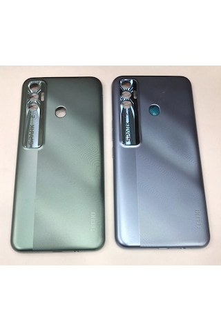 Tecno Spark 7 Pro Kf8 Kasa Arka Kapak Pil Kapağı - Mavi