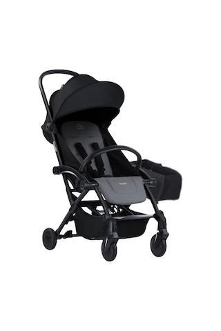Bumprider Connect 3 Bebek Arabası / Black-Grey Melange Yan Düzenleyici Çanta Hediyeli