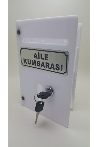 Küçük Boy Pleksi Aile Kumbarası N11.179