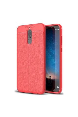 Huawei Mate 10 Lite Deri Görünümlü Lux Niss Silikon Kilif 457122324
