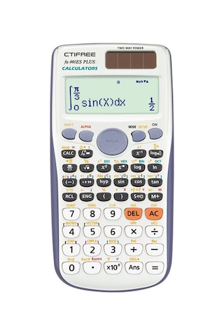 Aubyhe Öğrenci Bilimsel Hesap Makinesi Fx-991es Plus: 417 Fonksiyon, Lcd Ekran, Trigonometri, Matris, Denklem Çözme, Pil Dahil Diğer