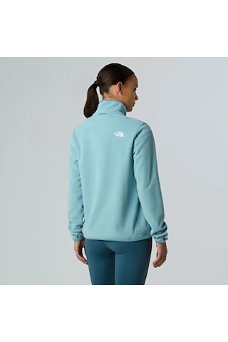 The North Face W Glacier Fleece Kadın Polar Ceket Nf0a8d2fboa1 Mavi