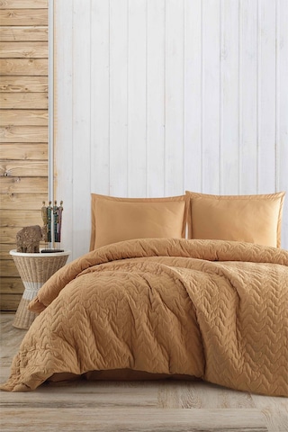 Clasy Atana Zencefil %100 Pamuk Tek Kişilik Dört Mevsim Set