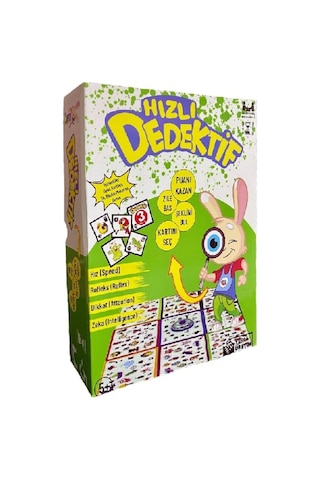 Ritoys Hızlı Dedektif Kutu Oyunu Zenginleştirilmiş İçerik Yeni