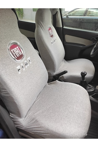 Fiat Gri Oto Atlet Servis Kılıfı 4 Parça Ser-051