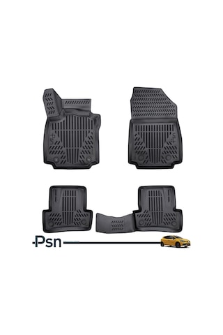 Renault Clıo 4 2012-2018 Ile Uyumlu - Araca Özel Paspas