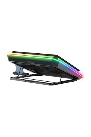 Classone Gaming GT200 10 RGB 15.6 -17'' Type C 2 Fanlı Laptop Soğutucu Stand