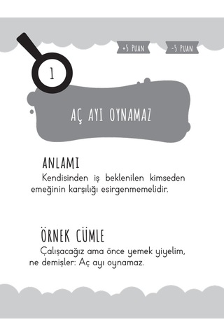 Oyunlarla Atasözü Kartları - 50 Kart- Damla Yayınevi