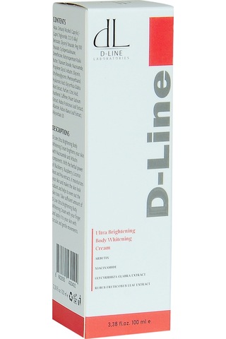 D Line Laboratories Ultra Brightening Body Whitening Cream 100 ML