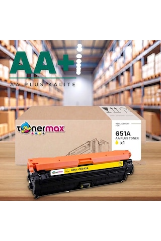 Hp 651a Ce342a Sarı Uyumlu Toner Aa Plus / Laserjet Enterprise 700 Color Mfp M775