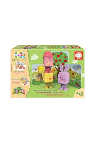Educa Çocuk Puzzle La Pequena Granjera Kiubis 19221