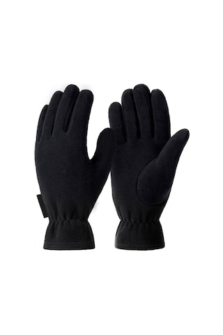 Oıl Company Siyah Polar Eldiven Unisex Trend 001
