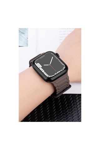 Watch Ultra 49mm Mountain Kordon - Siyah-turuncu - 100