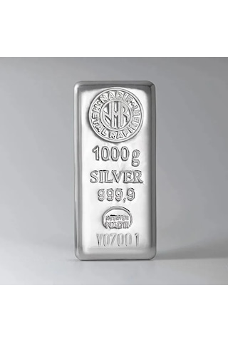 1000 Gram Gümüş Külçe 999.9