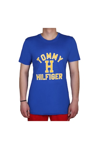 Tommy Hilfiger Tommy Hılfıger Erkek T-shırt 09t4274-433 09t4274-433 Mavi