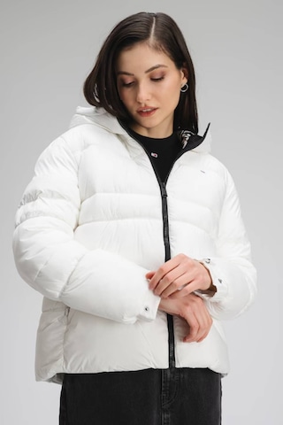 Tommy Jeans Kadın Mont-dw0dw20389 Beyaz