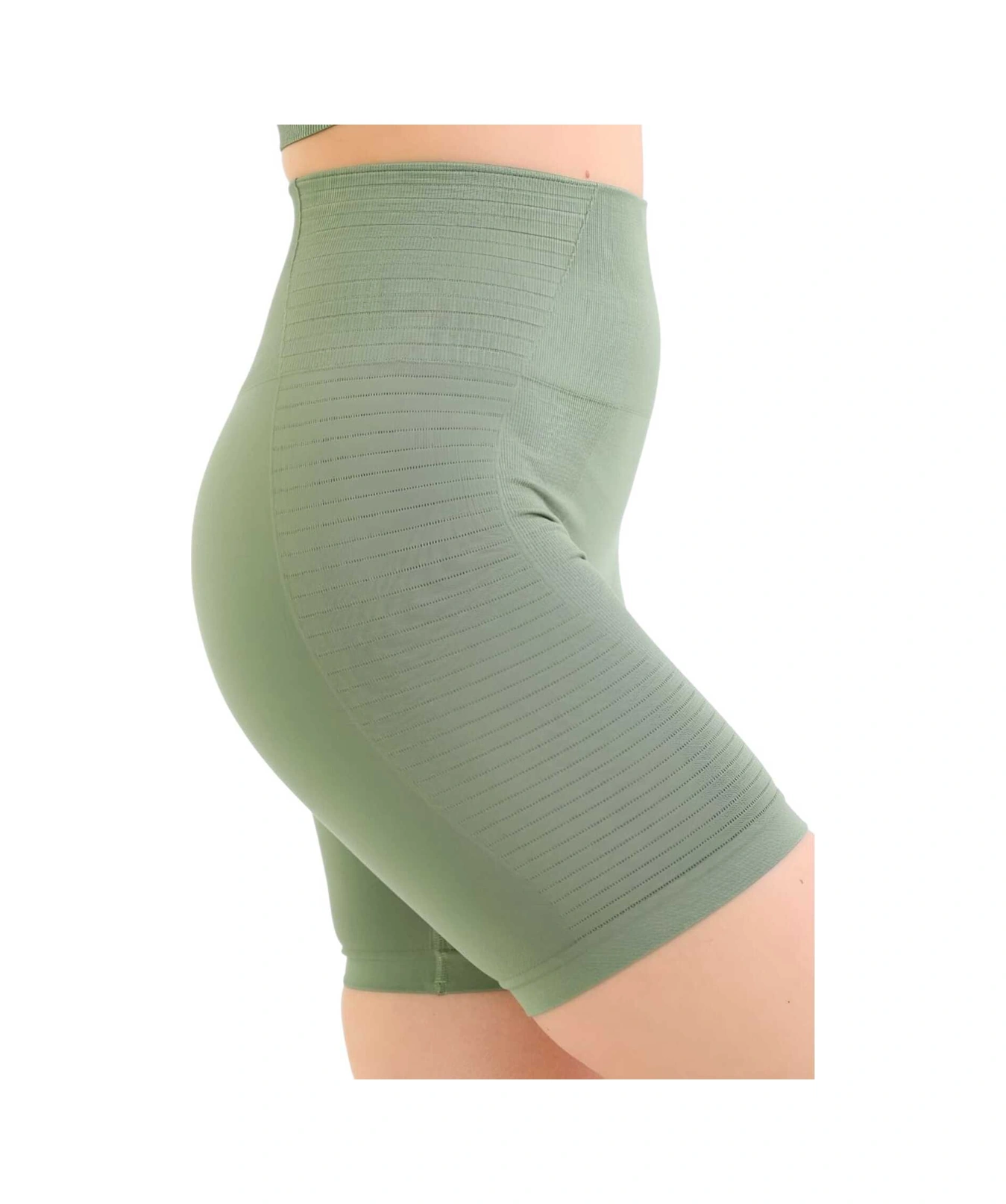 Tezzgelsin Kadın Spor Tayt Kadın Tayt Haki Yeşili