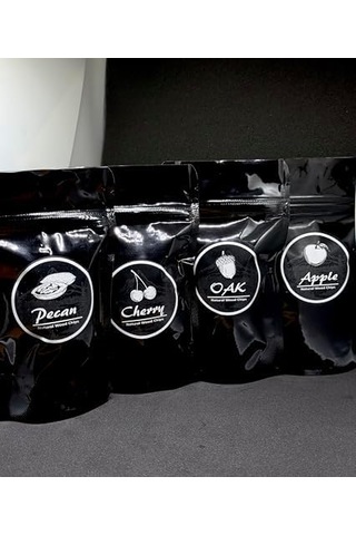 Klon Doğal Tütsü Talaşı 4 Adet Viski, Kokteyl, Et Ve Peynir Aromalandırma İçin Ceviz+elma+meşe+kiraz Acı Kahverengi