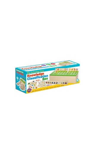 Circle Toys Ahşap Bilgi Sınıflandırma Kutusu Eğitici Mazgallı