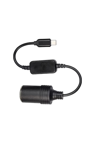 Type-c 5 Volt To 12 Volt Çakmak Fiş Çevirici, 12 Watt