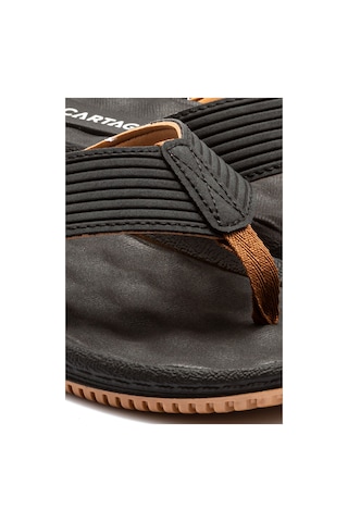 Dunas Erkek Parmak Arası Terlik Siyah-kahverengi 39/46 Siyah/kahverengi