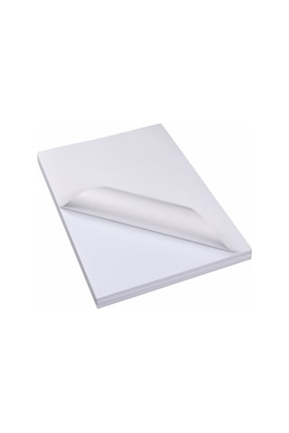 Inkjet Ve Laser Uyumlu 50 Adet A4 Sticker Güçlü Yapışkanlı Etiket