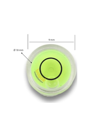 Ø 18 Mm 1 Su Terazisi Tüpü Düzlem Ölçüm P26-be1 2
