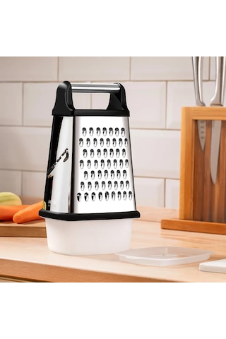 Nehir Paslanmaz Çelik Oval Hazneli Rende