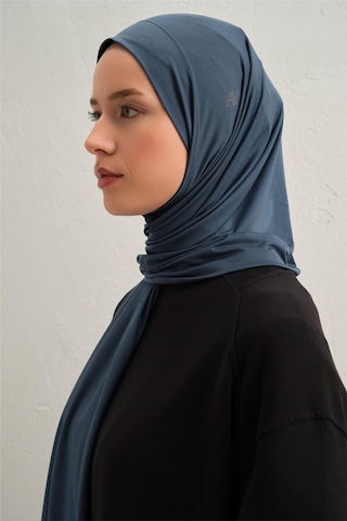 Armine Kumaş Katı Detaylı Active Şal Ort501 Lacivert Lacivert