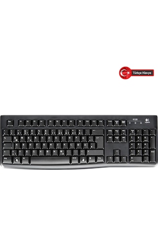 Logıtech K120, 920-002505, Usb Kablolu, Türkçe Q, Standart Klavye