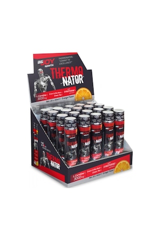 Bigjoy Sports Bigjoy Thermonator L Karnitin 20 Shot 3000 Mg Carnitine Portakal