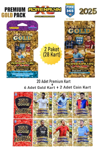 Special Limited Edition Panini Fıfa 365 2025 Adrenalyn Xl Prem...