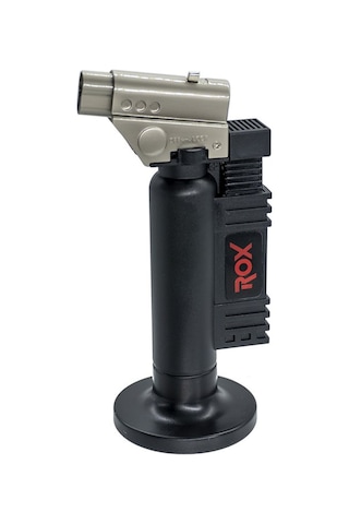 Rox Bs-270 Çakmak Tip Bütan Gaz Torch Pürmüz Siyah