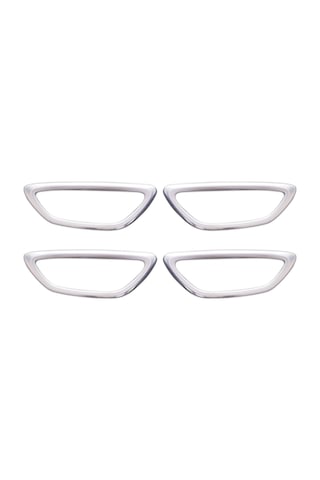 Renault Megane 4 Krom İç Kapı Kolu Çerçevesi 4 Parça 2016 - 2022 Ve Üzeri Hb-sd