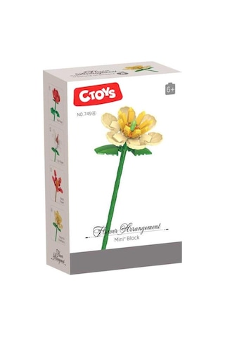 Ctoys Flower Arrangement Mini Blok Magnolia Champaca