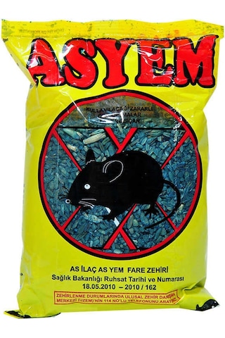 Asyem Buğday Fare Zehiri 250 G