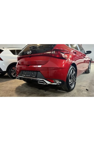 Hyundai İ20 Ön Arka Tampon Koruma Seti Difüzör 2020+ İthal
