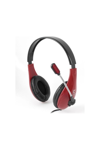 Qtqgoıtem 1.9m Usb Kablo Bilgisayar Bilgisayar Multimedya Kulaklık Kulaklıkları Siyah Kırmızı Model: 63f 2e1 A00 37e D49