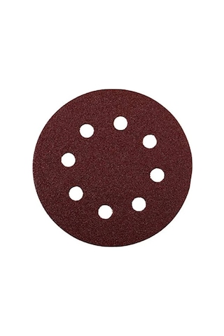 125 Mm Aşındırıcı Zımpara Kağıdı, 40 Kum, Delikli