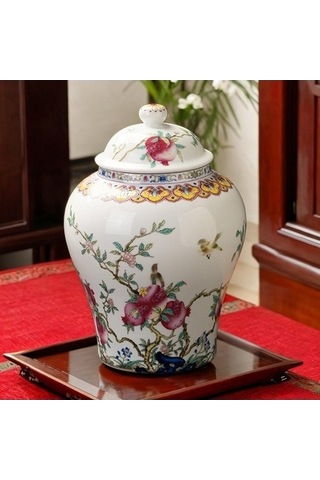 Tongxida Bosphorusboutique Zencefil Teneke Suntek Seramik Renkli Porselen Kutu Kavanoz De Çok Çin Çay Bosphorusboutique Tp Ço Çok Renkli