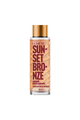 Lumière Sunset Bronze Simli Vücut Spreyi 200 ML