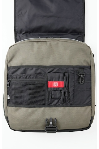Ful - Parkway Haki/siyah Gündelik Laptop Messenger Postacı Omuz Çantası Haki-siyah