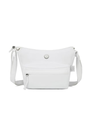 Smart Bags Mikro Poly Kumaş Postacı Kadın Çantası 3342 Beyaz