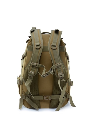 Ccgloball Yürüyüş Kros Kamp Seyahat Sırt Çantası Kamuflaj Açık Taktik Sırt Çantası Haki