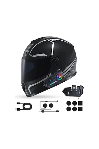 Prepare Y10 Bluetooth 5.0 Motosiklet Kulaklık