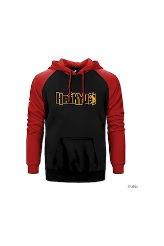 Haikyu Gri Renk Reglan Kol Sweatshirt / Hoodie