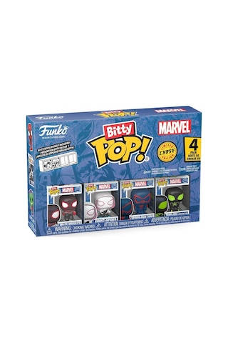 Funko Bitty Pop: Marvel - Spiderman - Miles Morales 4'lü Paket Ch